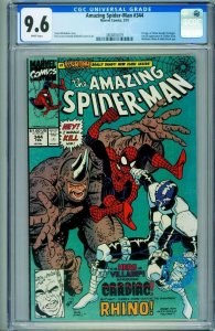 AMAZING SPIDER-MAN #344 CGC 9.6 comic book -1st CLETUS KASADY (CARNAGE) 38048...