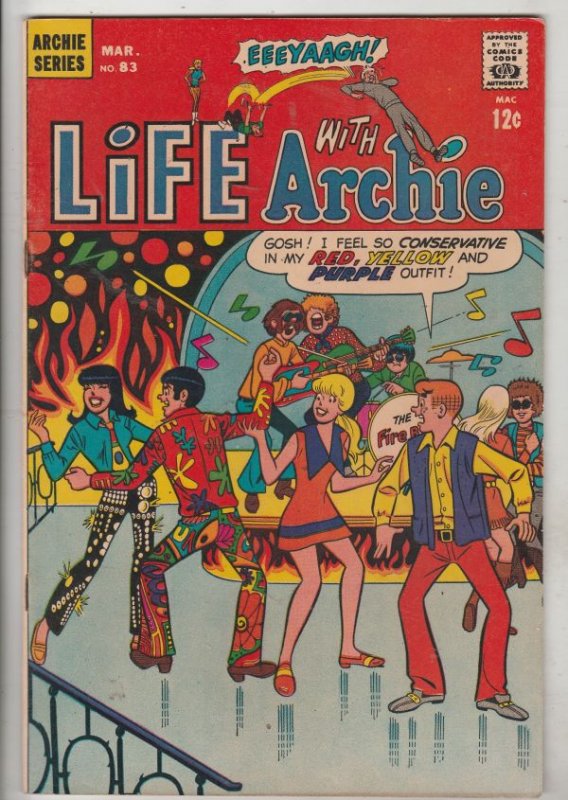 Life with Archie #83 (Mar-69) FN/VF Mid-High-Grade Archie, Jughead, Betty, Ve...