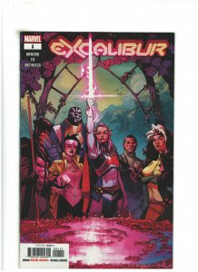 Excalibur #1 NM- 9.2 Marvel Comics 2019 Apocalypse, Rogue & Gambit 1st Print 