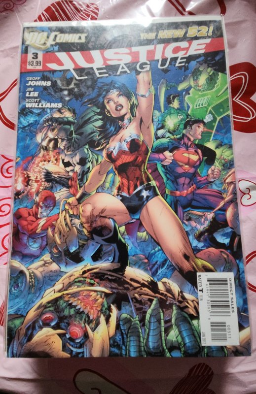 Justice League #3 Direct Edition (2012)