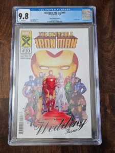 The Invincible Iron Man  10 Hetrick 1:50 ratio variant highest graded by CGC