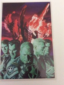 INVADERS NOW #1 DYNAMIC FORCES VIRGIN VARIANT SIGNED BY ALEX ROSS WITH COA.