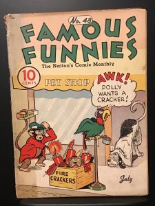 Famous Funnies #48 (1938) Fair/Good 1.5