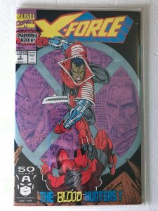 X-FORCE #2 NM MARVEL COMICS - SECOND APPEARANCE OF DEADPOOL KEY ISSUE 