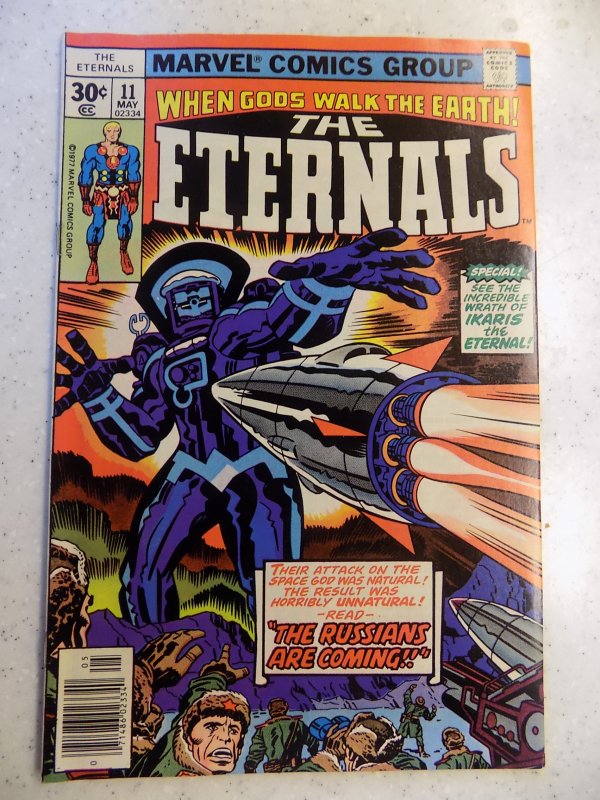 ETERNALS # 11 MARVEL GODS MOVIE ACTION ADVENTURE