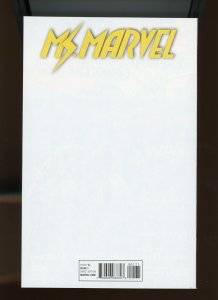 Ms. Marvel #1 - Siya Oum Phantom Sketch Variant Cover. (9.0/9.2) 2015