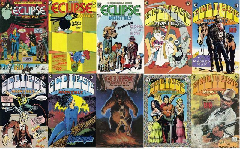 ECLIPSE MONTHLY Anthology: ENGLEHART,DITKO,GENE COLAN