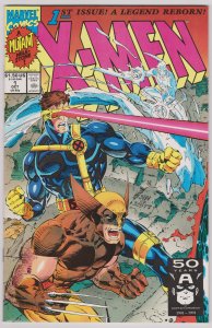 X-men #1 (1991) Wolverine/Cyclops Variant (VF-NM)