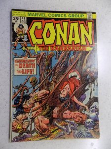 CONAN THE BARBARIAN # 41 MARVEL SAVAGE SWORD FANTASY 