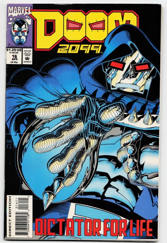 Doom 2099 #16 (1994) Doom 2099