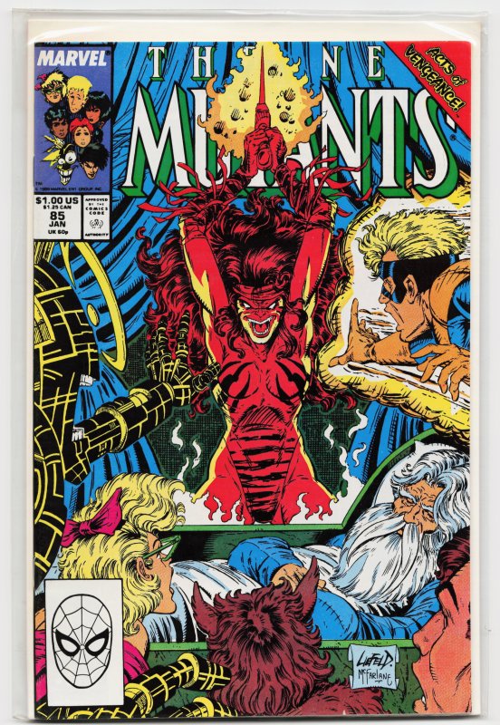 The New Mutants #85 (1990) New Mutants