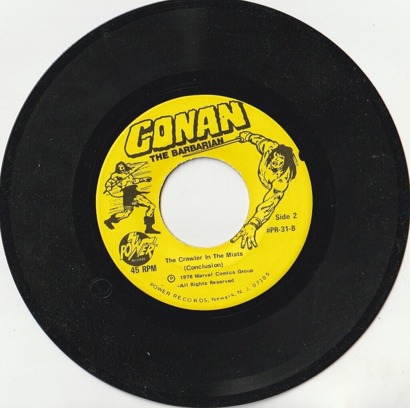 Conan The Barbarian -  Crawler in the Midsts(Power Records)