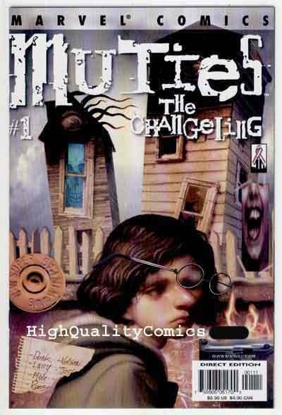 MUTIES #1, NM+, the Changeling, Peter Ferguson, Bollers, 2002