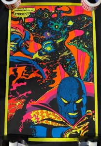 DOCTOR STRANGE MEETS ETERNITY 1971 THIRD EYE VINTAGE POSTER VF 22 x 33 ROLLED