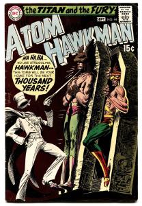 THE ATOM AND HAWKMAN #44 1969 DC comic book Egypt cover FN