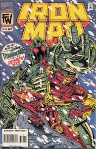 Iron Man (1st Series) #315 VF/NM; Marvel | save on shipping - details inside