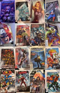 Lot of 16 Comics (See Description) Captain America, Daredevil, Batman, Black ...