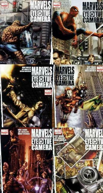 MARVELS EYE OF THE CAMERA (2009) 1-6  COMPLETE SERIES!