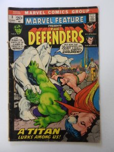 Marvel Feature #3 (1972) VG- condition