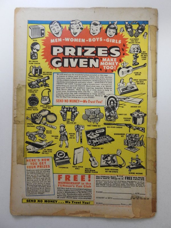 Red Mask #47 (1955) W/The Black Phantom!  Good Condition!