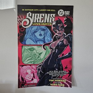 Sirens Love Hurts 1 + Promotional Poster • Mature