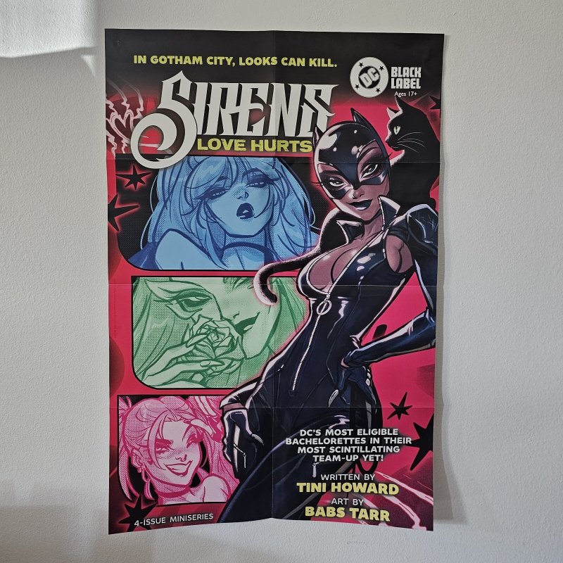 Sirens Love Hurts 1 + Promotional Poster • Mature