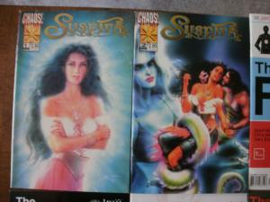 6 CHAOS VERTIGO Comic Book: SUSPIRA #1 2 THE FILTH #2 4 5 6