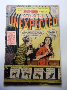 Tales of the Unexpected #4 (1956) GD/VG Cond See desc