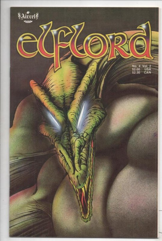 ELFLORD #4 V2, NM-, Barry Blair, 1986, Aircel, Swords, Elves, more in store