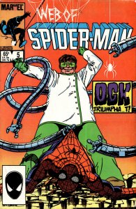 Web of Spider-Man #5 (1985) Spider-Man