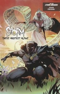 STORM: EARTH'S MIGHTIEST MUTANT #1 JUAN FRIGERI BLACK PANTHER VAR Marvel Comic