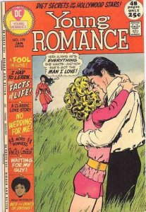 Young Romance (DC) #178 VG ; DC | low grade comic Page Peterson 1972 Kiss Cover