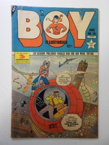Boy Comics #78 (1952) VG+ Condition moisture stain, manufactured w/ 1 staple