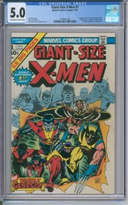 Giant-Size X-Men #1 CGC 5.0 1975 Marvel 1st New X-Men Storm, Nightcrawler