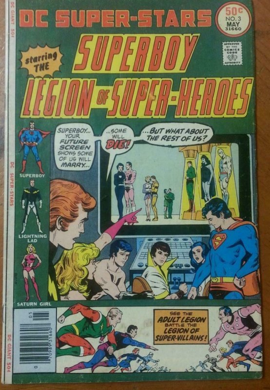 DC SUPERSTARS #3, FN, Superboy, Legion, DC, 1976, more in store