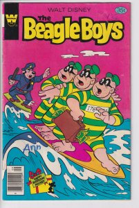 BEAGLE BOYS #44 WHITMAN (Sep 1978) Apparent FN 6.0 white, writing FC and BC.