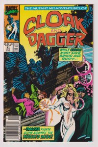 Marvel Comics!  The Mutant Misadventures of Cloak and Dagger! Issue #11 (1990)!