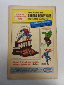 Strange Tales #154 (1967) VG- Condition bug chew back cover