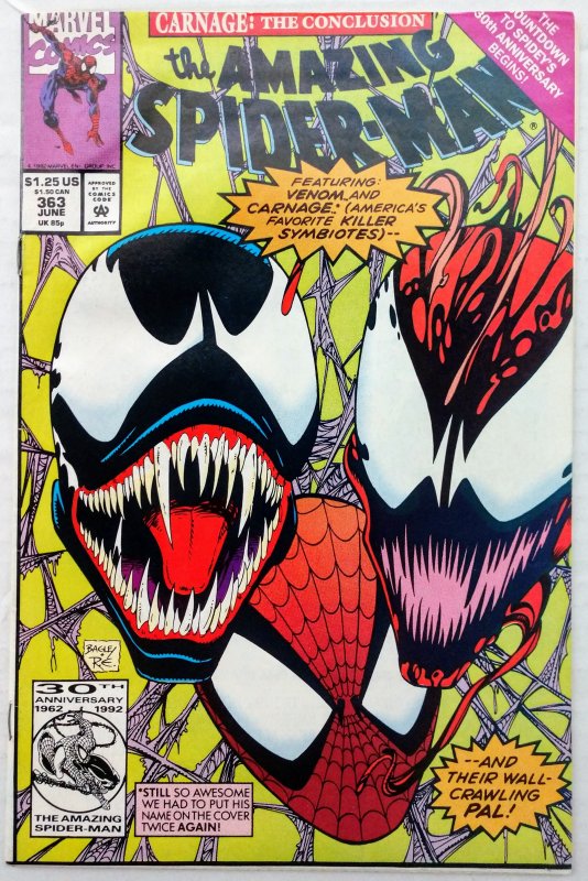 The Amazing Spider-Man #363 (NM-)(1992)