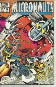 MICRONAUTS #48, NM-, Bug, Devil, Marvel, 1979 1982  more Marvel in store