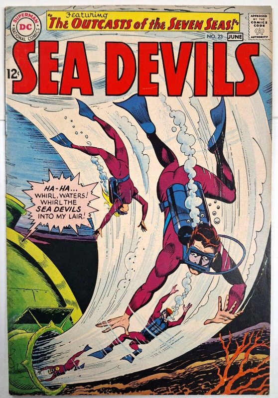 SEA DEVILS 23 (JUNE 1965) Bob Haney,Howard Purcell VG-F