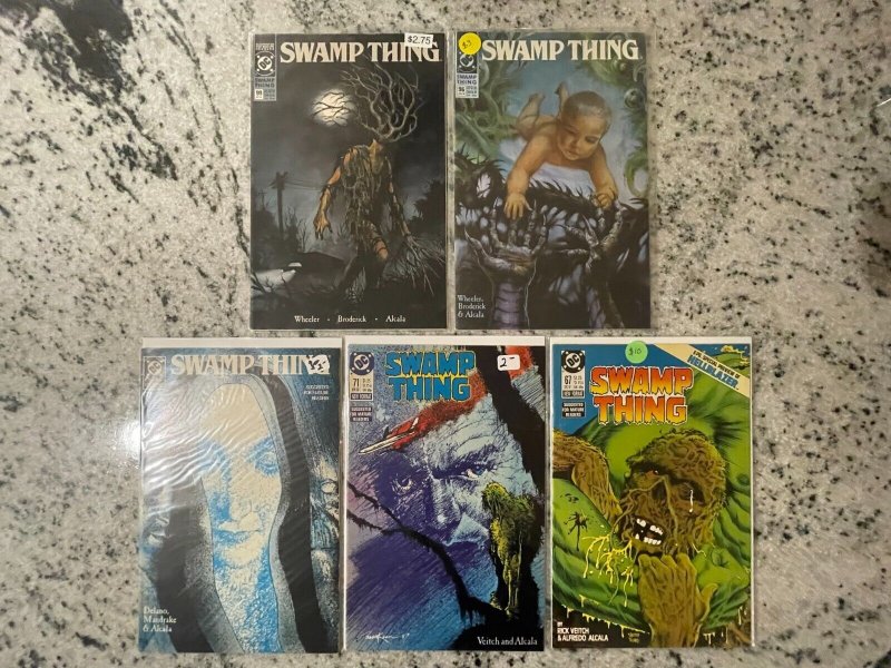 5 Swamp Thing DC Vertigo Comic Books # 67 71 77 96 99 NM 1st Prints 45 J801 