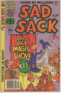 Sad Sack #281 (1981 Harvey) - 6.0 FN *Magic Show*