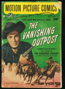 MOTION PICTURE COMICS #111 -LASH LARUE-1952 G
