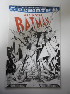All-Star Batman #1 Scorpion Comics Barry Kitson Black and White Cover (2016)
