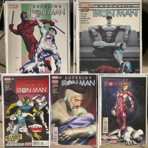 Superior Iron Man #2, 4, 5, 6, 9 (2015) Lot of 5; 1 KEY ISSUE