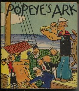 Poeye's Ark- Big Little Book-#1597-1936-EC Segar art-soft cover-FN