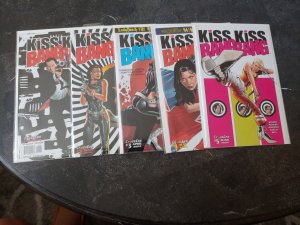 KISS KISS BANG BANG 1 2 3 4 5 NM COMPLETE SERIES CROSSGEN PERKINS