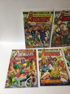 The Avengers 122 127 129 133 138 8.0 Vf Very Fine Or Better A21