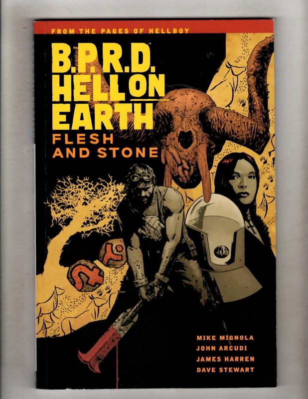 FLESH AND STONE B.P.R.D. Hell On Earth Vol # 11 Dark Horse Comics Book J350